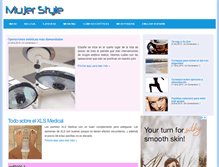 Tablet Screenshot of mujerstyle.com